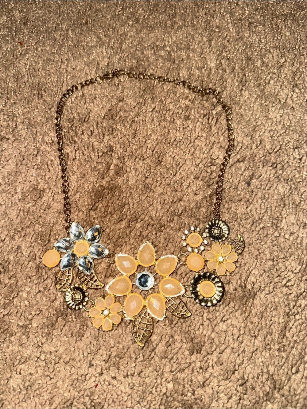 Floral Statement Necklace